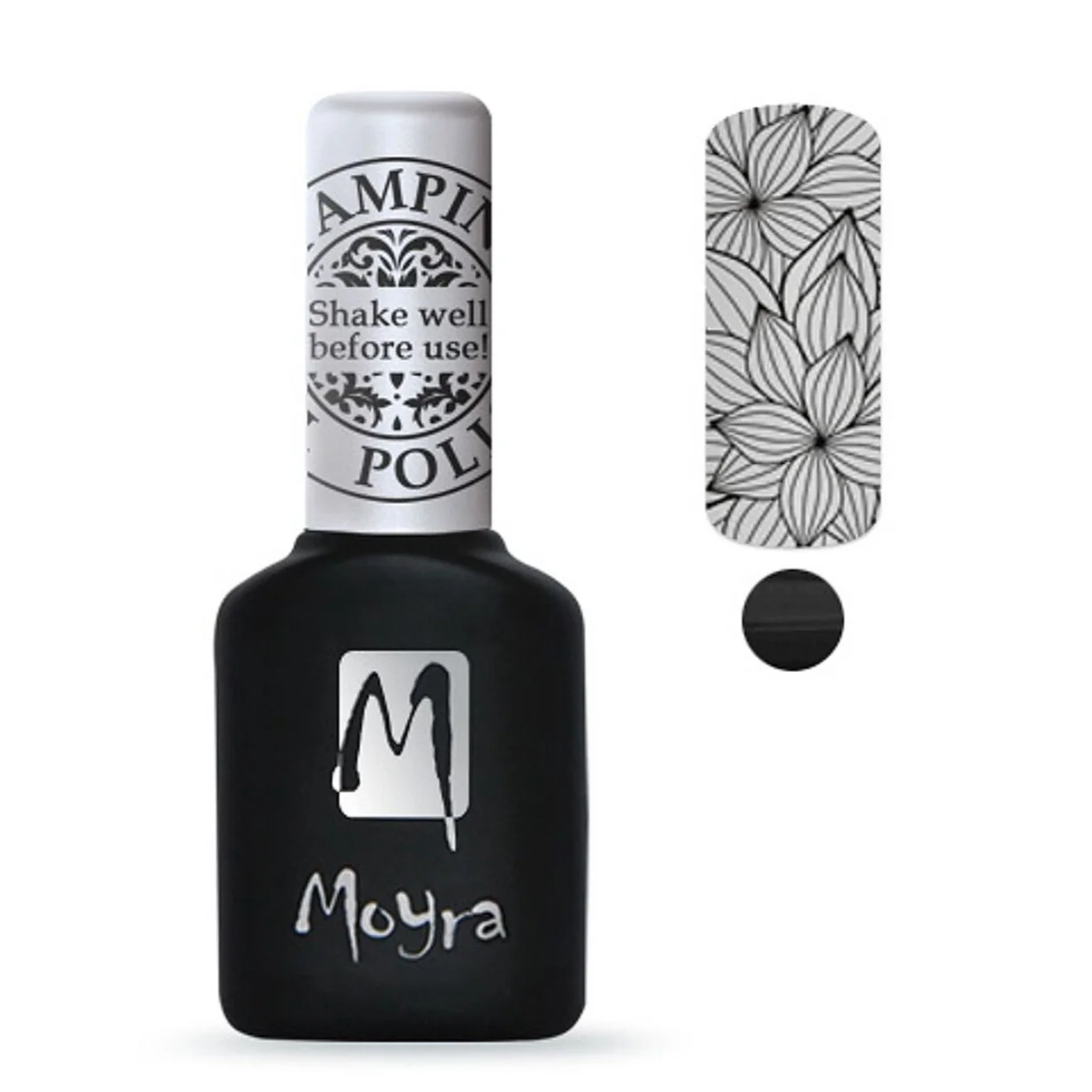Moyra Stempel gellak | sgp 01 Black