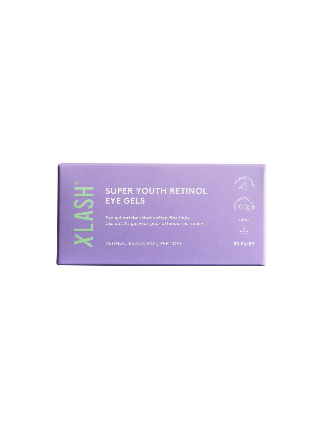 XLash Super Youth Retinol Eye Gel Patches (3x doosje met 30 paar) - Image 4